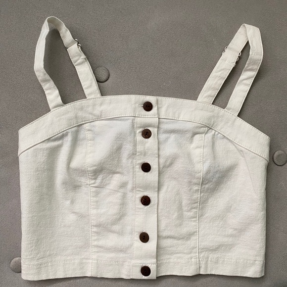 white crop top - Picture 3 of 3